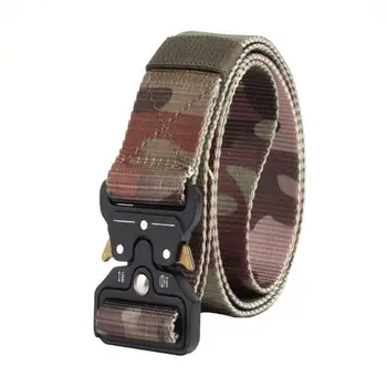 

Outdoor Tactical Belt Nylon Military Army belt Metal Buckle Police Heavy Duty Training Hunting Belt Tactical Belt New.