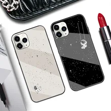 

Astronaut glass phone case idea For IPHONE X XS MAX XR 7 8 PLUS
