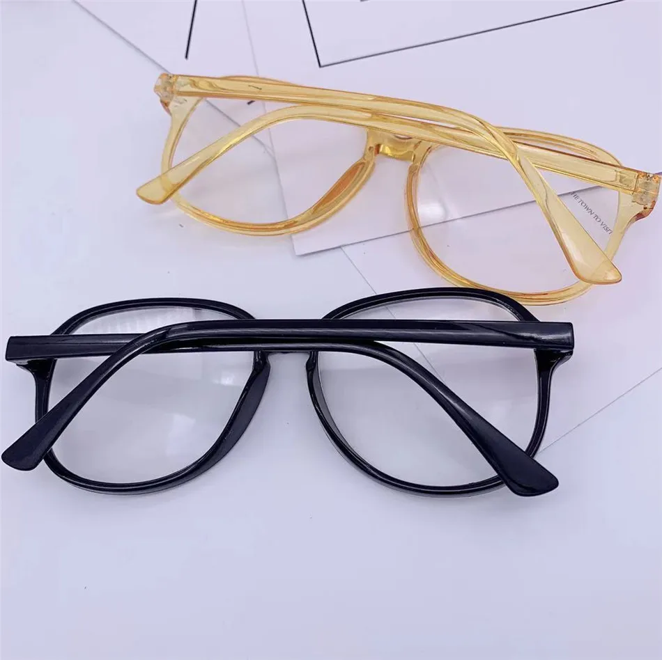 Elbru модные круглые очки с черной рамкой Для женщин очки myopia оправа для очков с диоптриями-0,5 1,0 1,5 2,0 2,5~ 6,0