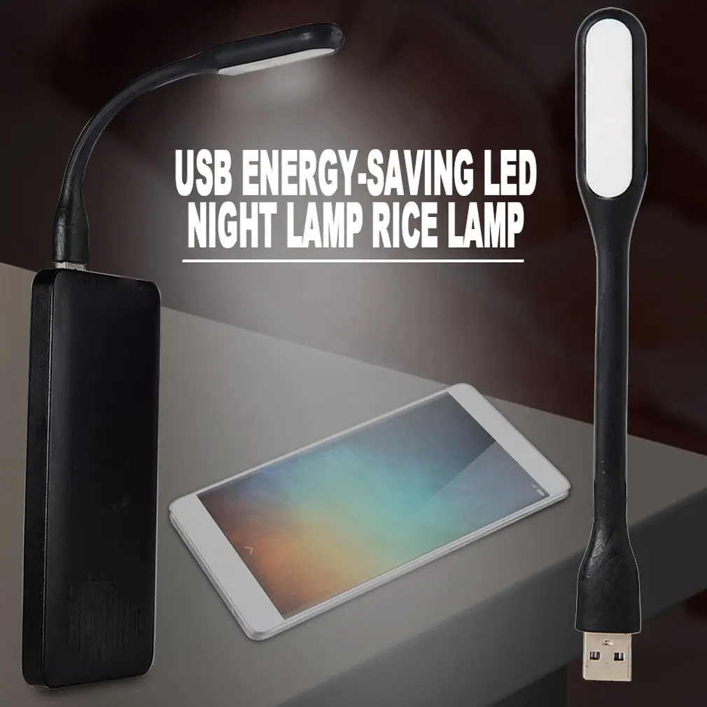 Портативный мини USB светодиодный гибкий Ночной светильник, супер яркий книжный светильник, лампа для чтения для внешнего аккумулятора, ноутбука, ноутбука, Прямая поставка