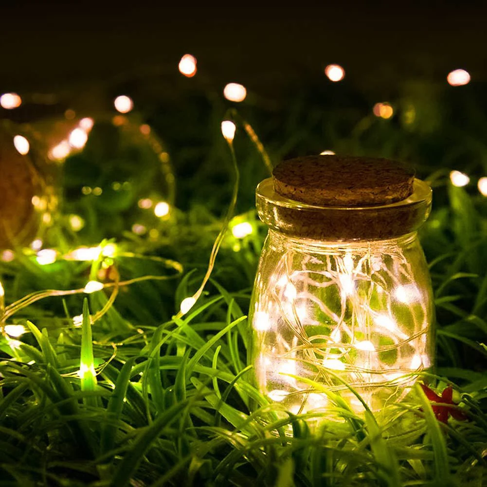 

10m 100LEDs Solar Strings Lights Outdoor Waterproof Christmas Decorative Lamp Outdoor led strip Party Wedding Decoration