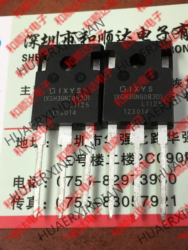 20 шт./лот IXGH36N60B3D1 TO-247 IGBT 600V