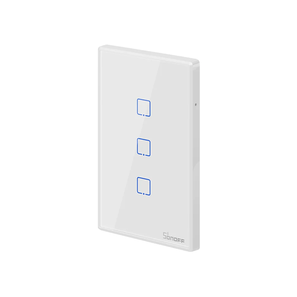 Sonoff T0 US 1/2/3 Gang Wifi переключатель умный дом дистанционное управление настенный