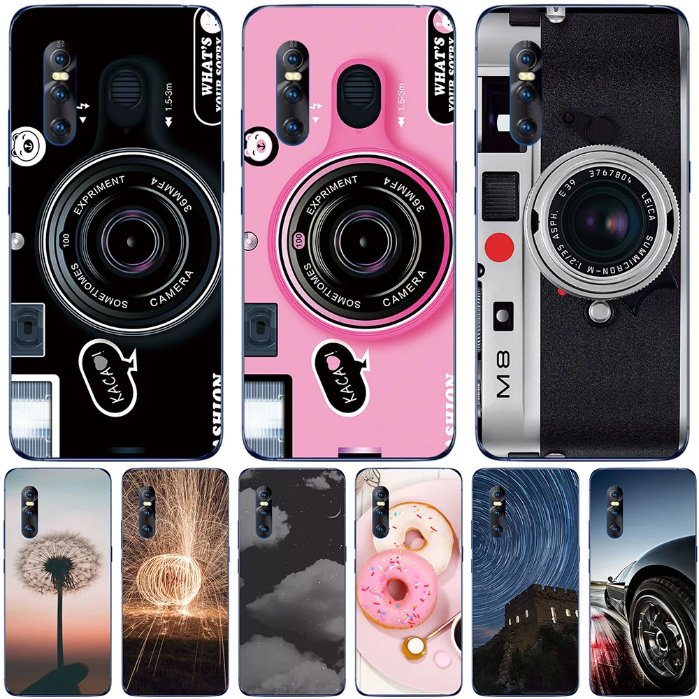 Phone Bags &amp Cases For Vivo X21S X27 X50 Lite Cover Fashion marble Inkjet Painted Shell Bag | Мобильные телефоны и