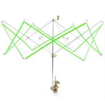 

Extendable Knitting Umbrella Swift Wool Yarn String Winder Holder Hand-Operate Hanks Skeins Line Knitting Crochet Craft Tool