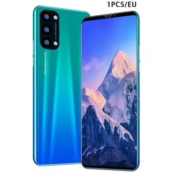 

Reno4 Pro Smartphone 5.8 Inch Smartphone 512M+4G 3D Glass Plated Back Cover High Definition Rear Camera Blue
