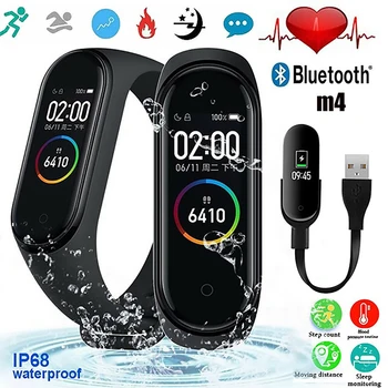 

Smart Wristband Sports Smart Bracelet Blood Pressure Heart Rate Monitor Health Fitness Tracker Smart Watch Band For Android IOS