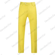 Thorndike/желтые брюки, дизайн, Осенние повседневные мужские брюки, мужские прямые брюки, модные деловые брюки для мужчин, плюс размер 40