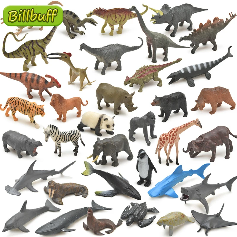 

Мини-фигурки в виде животных из джунглей, 12 шт.