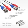 ANNKE 4PCS A Lot 30M 100 Feet BNC Video Power Cable For CCTV AHD Camera DVR Security System Black Surveillance Accessories 2