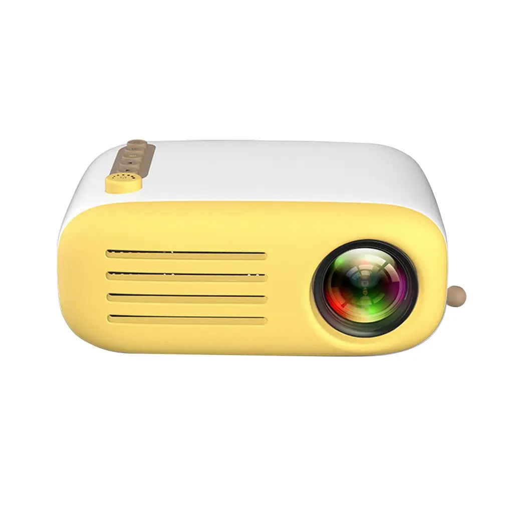 YG200 светодиодный мини-проектор с высоким разрешением ультра портативный Hd 1080p Usb проектор медиаплеер домашний кинотеатр проектор