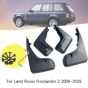 

Set of 4 car Front and Rear Splash Guard Mud Flaps mudguards fender For Land Rover Freelander 2 2006-2019 car Accessories