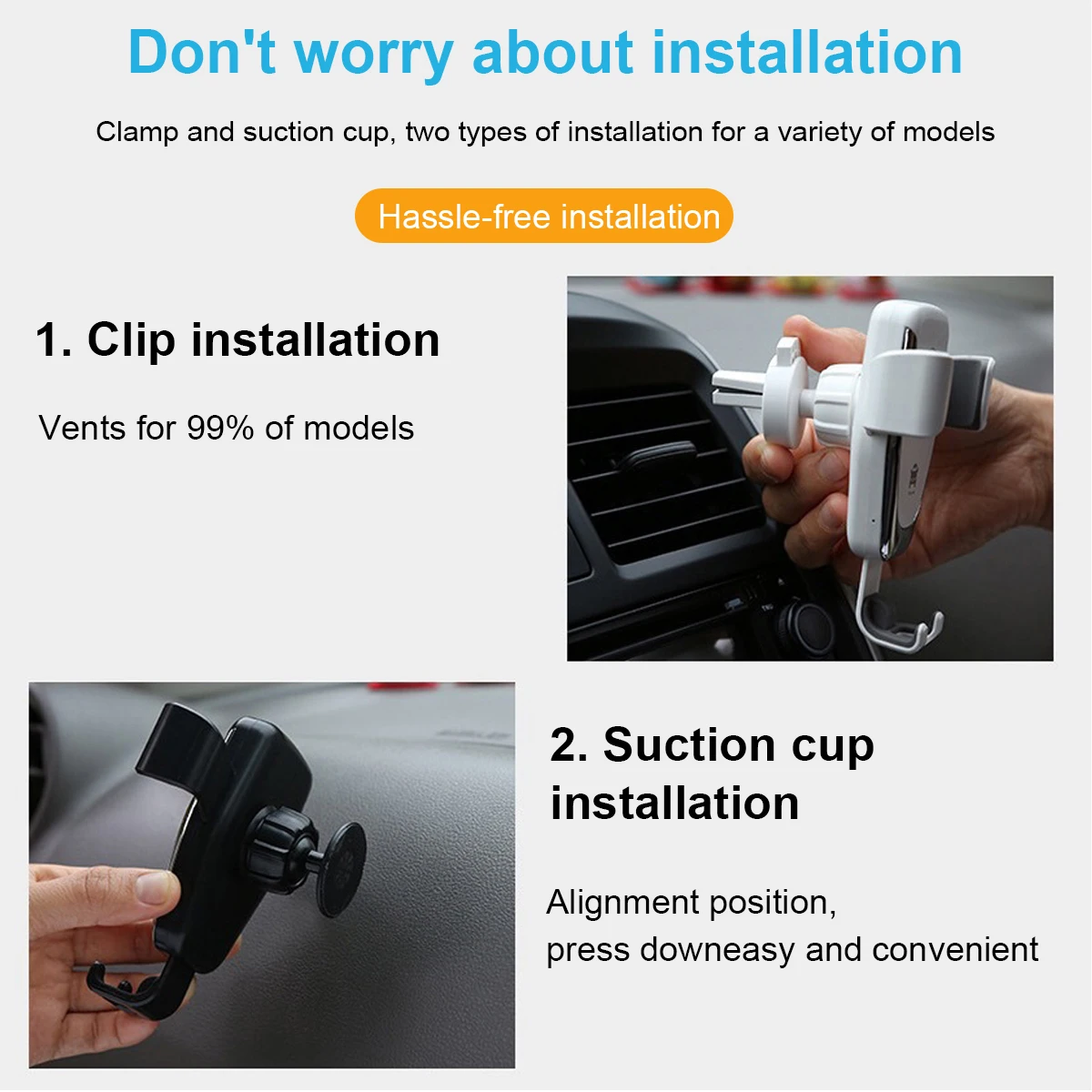 iphone charging stand Gravity Induction Car Qi Wireless Charger For iPhone XS 12 Max XR 8 Fast Charging Air Vent Phone Holder For Samsung Note S9 S8 mobile wall stand