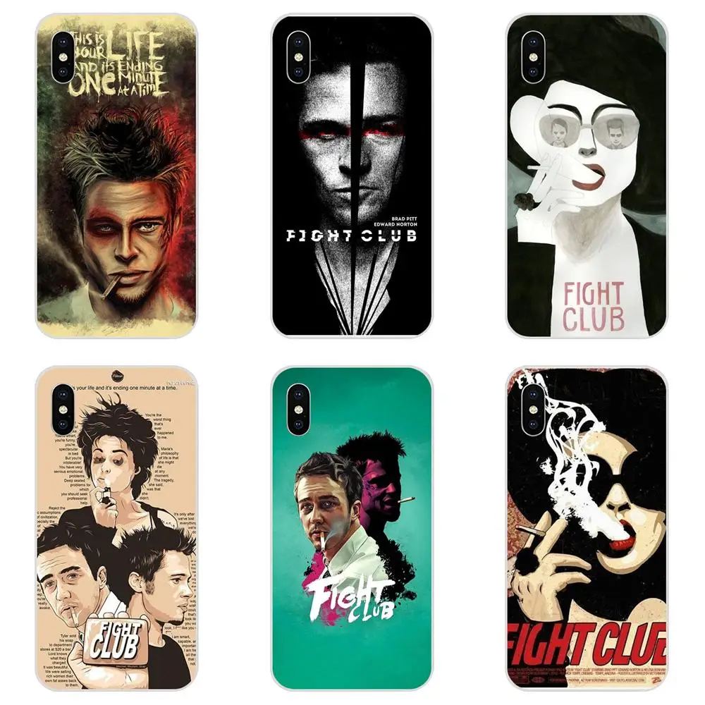Мягкий чехол из ТПУ Для Xiaomi Red mi 4 7A 9T K20 CC9 CC9e Note 7 9 Y3 SE Pro Prime Go Play Fight Club постер с