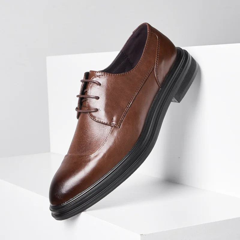 homens terno de negócios sapatos vestido de