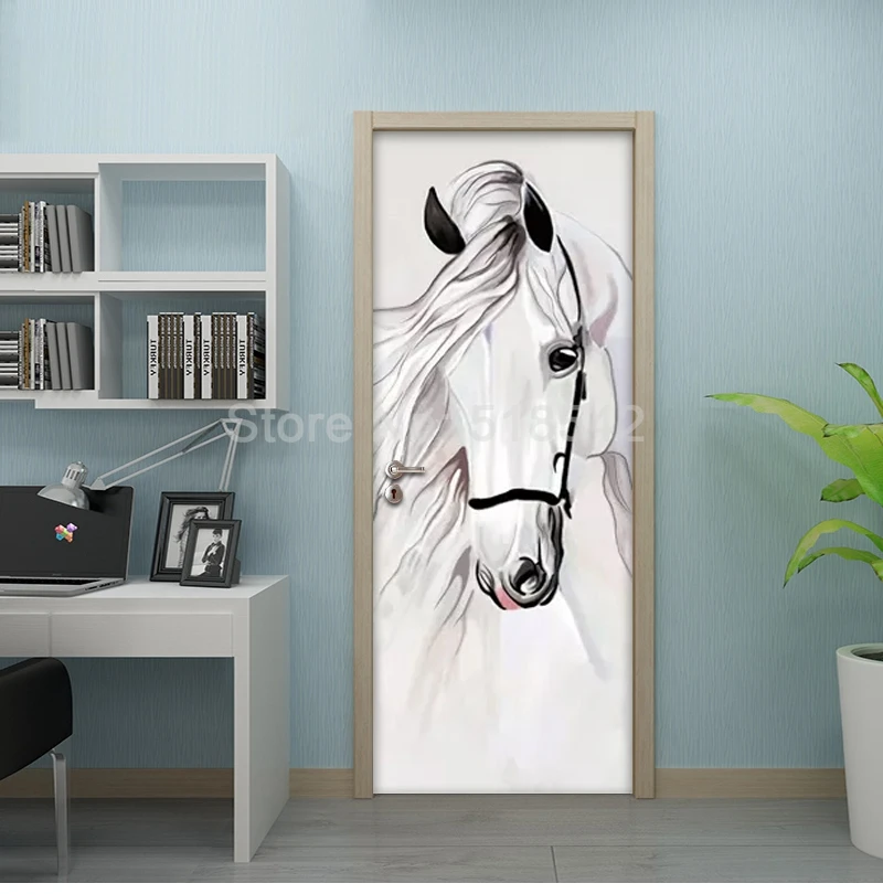 mão, cavalo branco, arte abstrata, pintura de