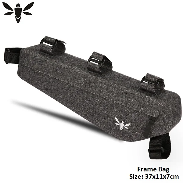 Frame Bag APIDURA велосипедная полностью водонепроницаемая каркасная сумка, велосипедная треугольная сумка для шоссейного велосипеда, MTB, триатлонная каркасная сумка, верхняя труба, заднее седло, Pannier - Цвет: Frame Bag