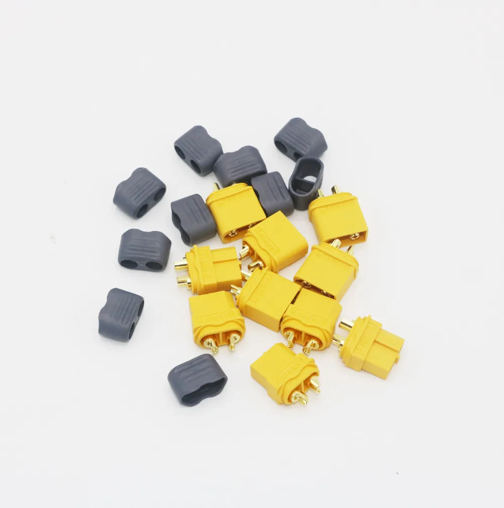 10 Pairs Amass XT60+ XT60H Bullet Connectors Male Female Power Plugs Power RC LV Lipo Battery Motor 3D printer 11