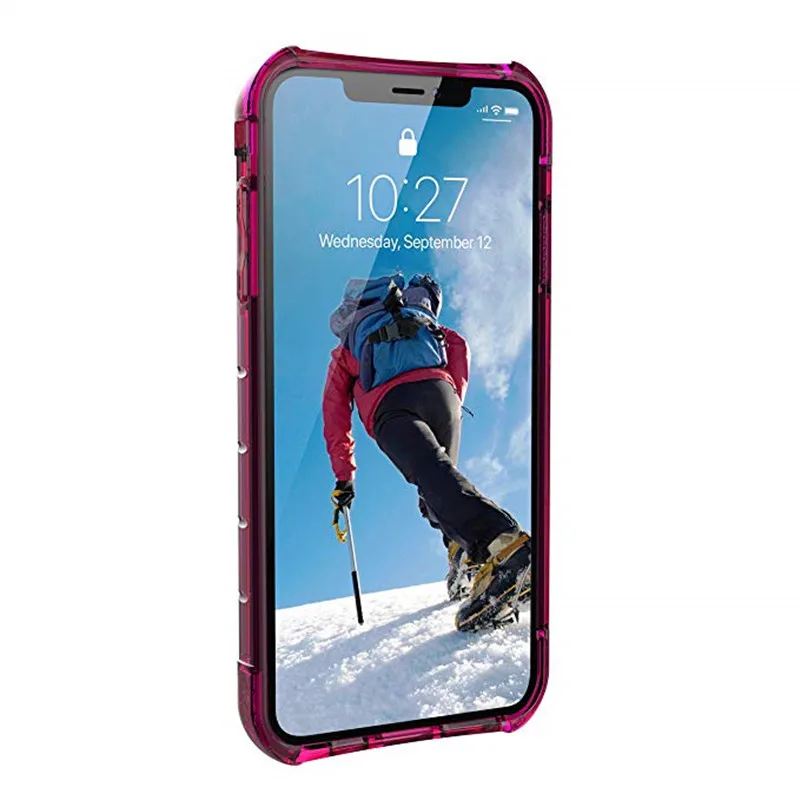 Чехол для iPhone Xs Max, противоударный силиконовый прозрачный чехол из ТПУ для iPhone 6 6s 7 8 PLUS X XS XR XS с логотипом