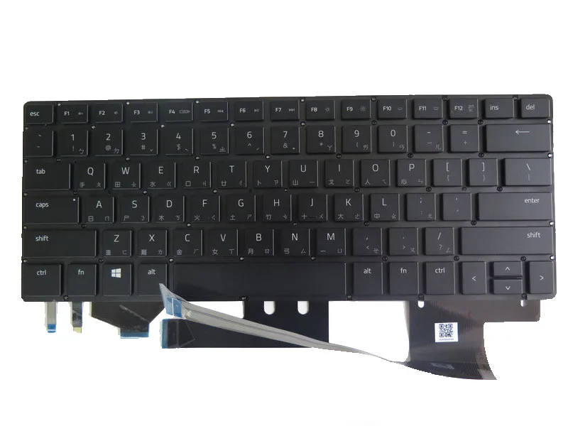 

Laptop Keyboard For RAZER Blade 11624770-00 2B-BAM04B200 Traditional Chinese TW Black Without Frame