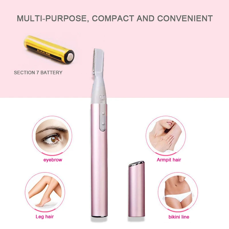 

Electric Eyebrow Shaver Lady Shaving Trimmer Shaver Eyebrow Trimming Hair Removal Multifunction Machine Body Care Tool