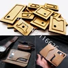 DIY leather craft card holder small wallet die cutting knife mold metal hollowed punch blade 8x10.5cm ► Photo 3/3