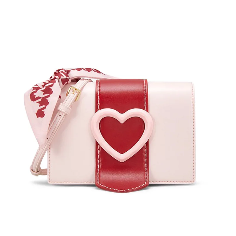 Valentine's Day Valentine's Day handbags houndstooth scarf gift box set female bag 2019 new