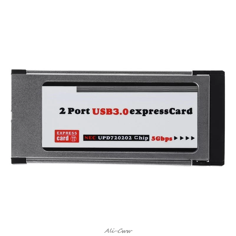 2 порта USB 3,0 Express Card, ExpressCard 34 мм/54 мм скрытый адаптер для ноутбука Au06 19 Прямая поставка