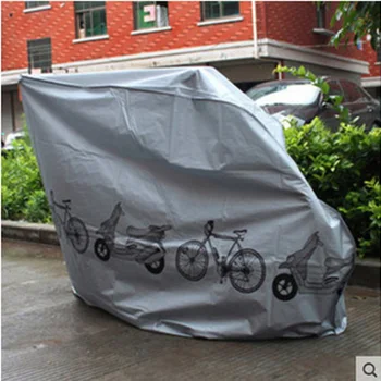 

Universal Waterproof Bicycle Rain & Dust Proof Cover UV Protector Cover Bike Accessories For Bike Electric Motorcycle Scooter