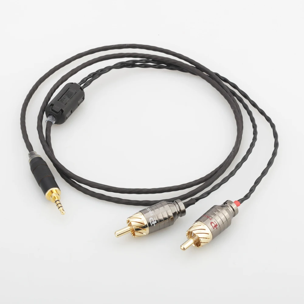 Audiocrast 807CU Hi Fi Гррп сбалансированный 2 5 мм RCA аудио кабель для Cayin N5 Iriver AK240 AK380 AK120II Amp