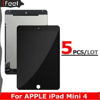 

5PCS/Lot For iPad Mini 4 A1538 A1550 LCD Display Touch Screen Panel Assembly Replacement LCD