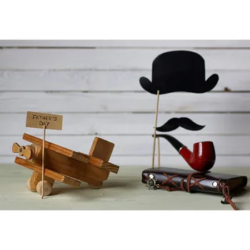 

Happy Father's Day background for photography fabric vintage Dad hat photo backdrops for photography studio kit photophone G-397