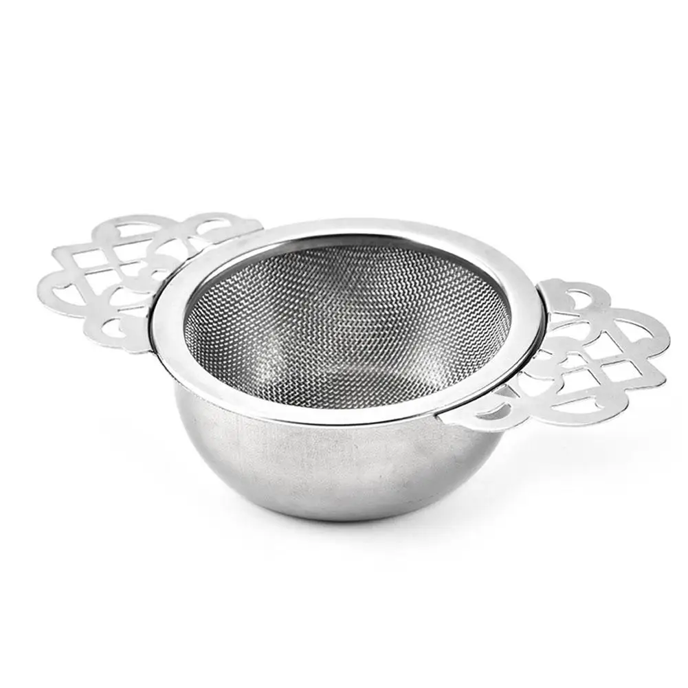 

1 Pcs Durable And Reliable Tea Strainer Steeper Stainless Steel Fine Mesh Tea Infuser Filter For Brewing Steeping Loose Tea