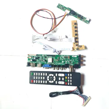 

Fit M215HNE-L30 M215HJJ-L30 1920*1080 30 pin LVDS upgrade display 3663 TV digital AV HDMI VGA USB DVB LCD drive board DIY Kit