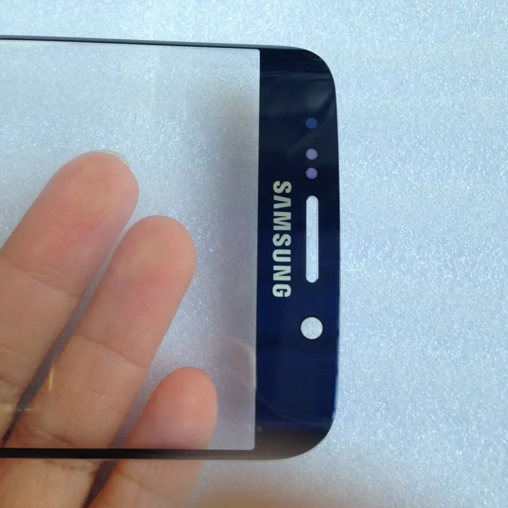 Передний стеклянный объектив сенсорный сменный экран для Samsung Galaxy S6 Edge G9250