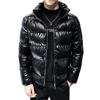 

2019 Men Winter Jacket Warm Thicken Jackets and Coats Windbreaker Parkas Fashion Overcoat Streetwear Hiphop Clothing Erkek Mont