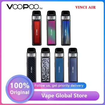 

Newest Original VOOPOO VINCI AIR Pod Vape Kit with 900mAh Battery 4ml Pod & PnP Coil Pod System Voopoo Vinci vs Vinci X / PM80