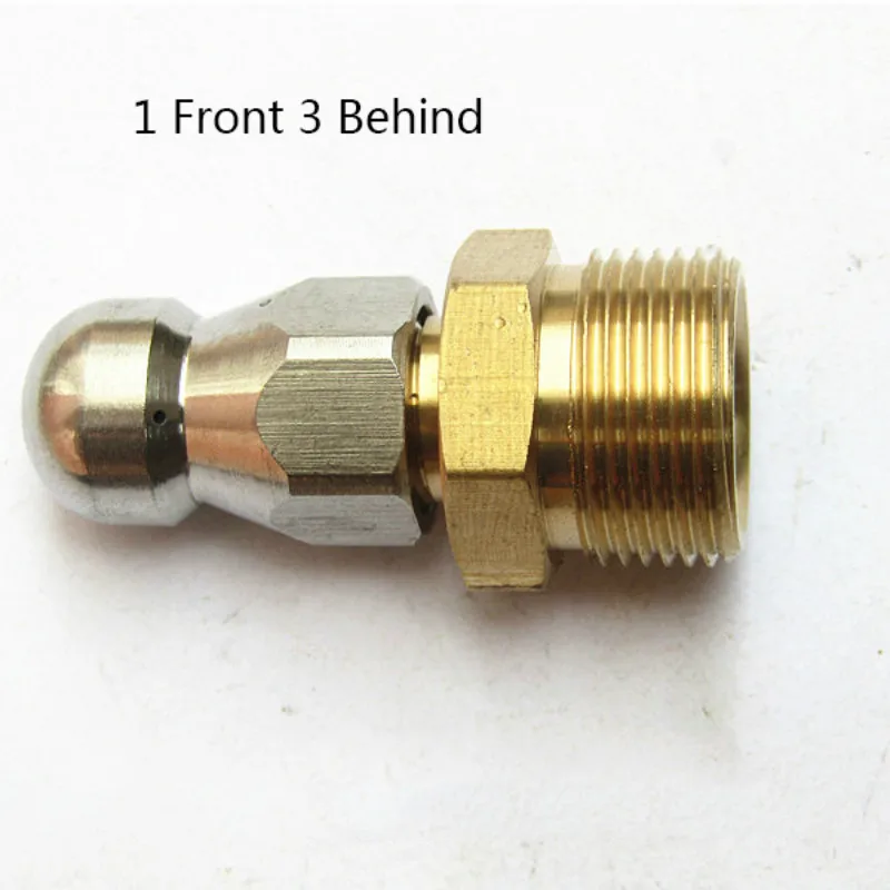 Sewer Cleaning Nozzle High Pressure Washer Drain Cleaning Nozzle Sewer Jetter