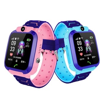 

New Waterproof S12 Smart Watch Multifunction SOS Children Digital Wristwatch Baby Watch Phone For IOS Android Kids Toy