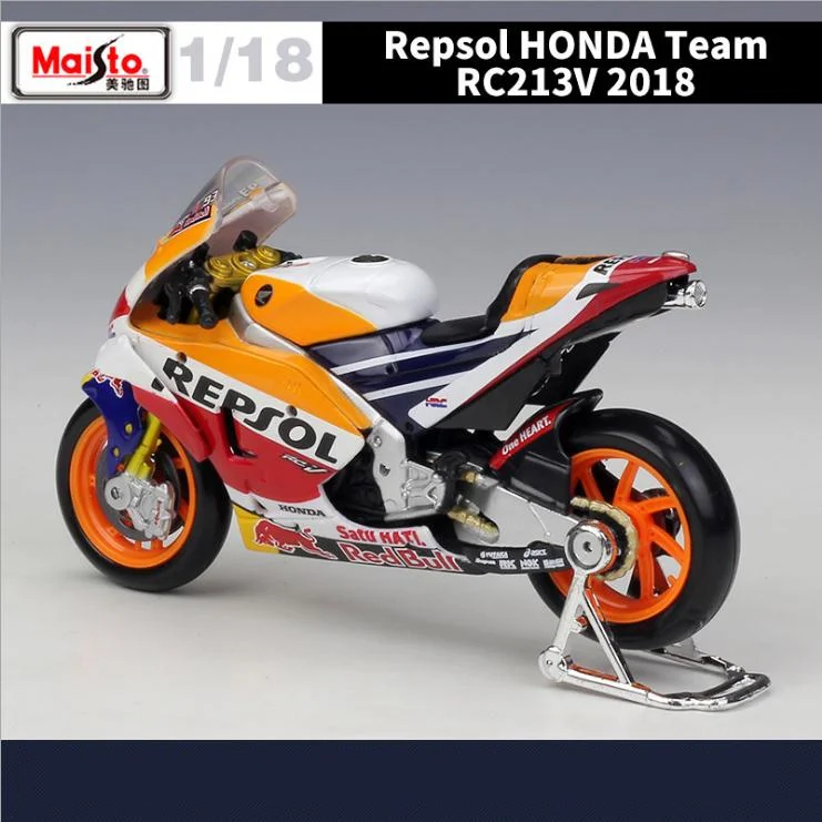 Maisto/1:18 Масштаб/Литье под давлением модель мотоциклетная игрушка/ Repsol Honda Team RC213V модель/элегантный подарочный или игрушка/Collection/Kid