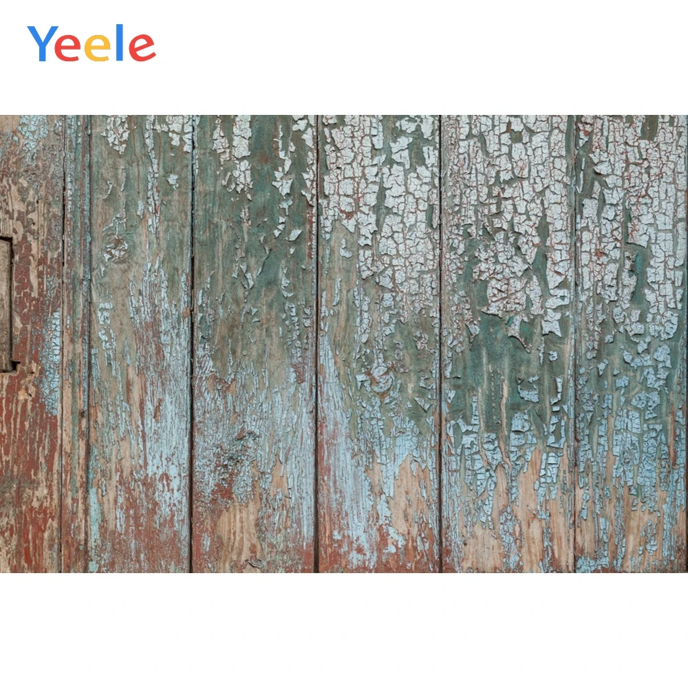 

Fade Grunge Old Wooden Planks Photophone Baby Newborn Food Photo Backdrops Customized Photographic Backgrounds For Photo Studio