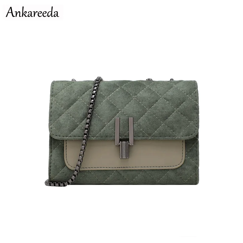 

Fashion Lattice Scrub Leather Designer Crossbody Bag For Women 2020 PU Leather Shoulder Bags Ladies Small Handbags Mini Tote Bag