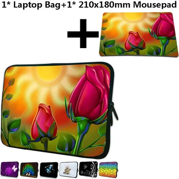

Mousepad+Portable Neoprene Cover For iPad HP Chuwi Hi 8 Acer 14 17 13 12 15 10 7 Laptop Chromebook Sleeve 11.6 Inch Computer Bag