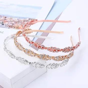 

New Style Bride Hair Accessories Accessories Alloy Full of Crystals Hair Bands Headdress Hair Accessories Headband