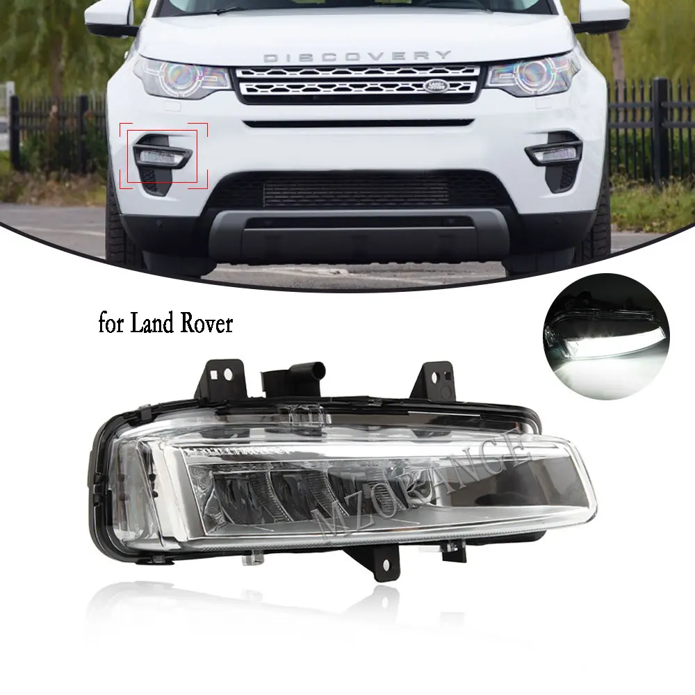 СВЕТОДИОДНЫЙ DRL светодиодный туман светильник s для Land Rover Discovery Sport 2015 2016 2017 2018 2019