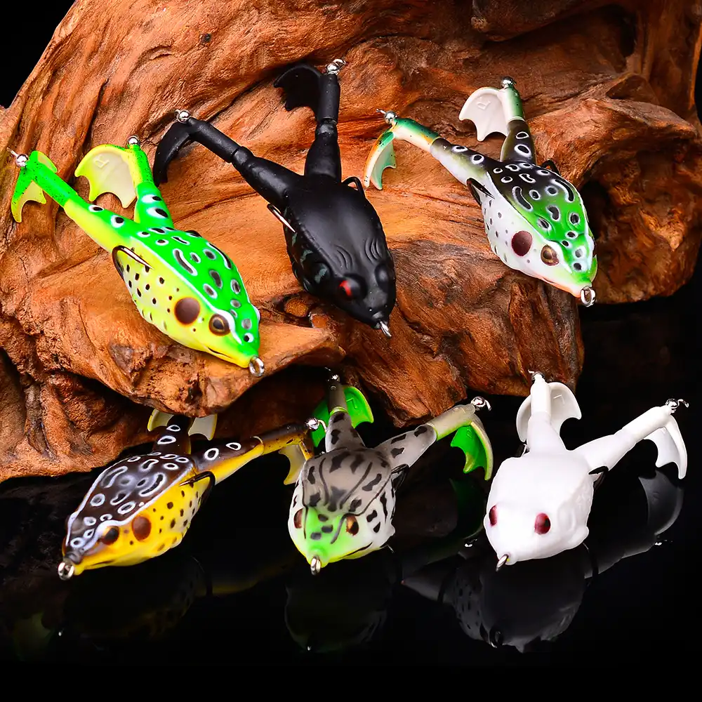 10g 37グラムダッキング釣りカエルルアープロペラフリッパーアヒル人工餌アヒル3d目の日釣りta Fishing Lures Aliexpress