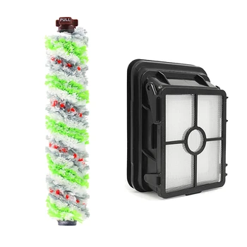 

2PCS Roller Brush & HEPA Filter for Bissell Crosswave 1785 17132 Series Vacuum Cleaner Accessories Replacement Parts #1608022
