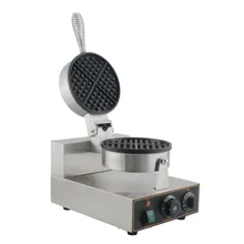 Коммерческих Электрическая вафельница антипригарным машина вафли электрическая вафельница плиты духовой шкаф для выпечки тортов вафельница
