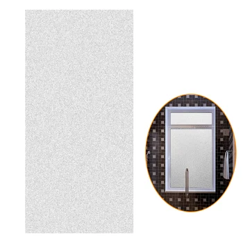 

Glass Film Sticker Self-Adhesive Thickened Frosted Window Film Privacy Window Film PVC Sticker Window Tinting for Bathroom A30