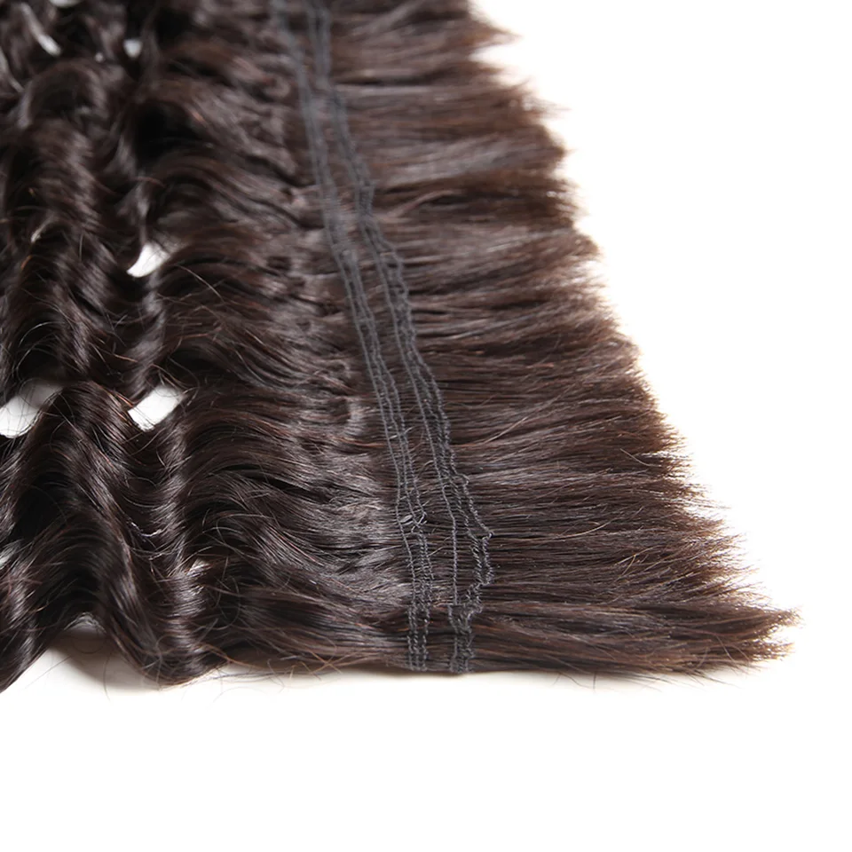 Rebecca бразильский Remy глубокая волна объемные человеческие волосы для плетения 3 пряди 10 до 30 дюймов натуральный цвет для наращивания